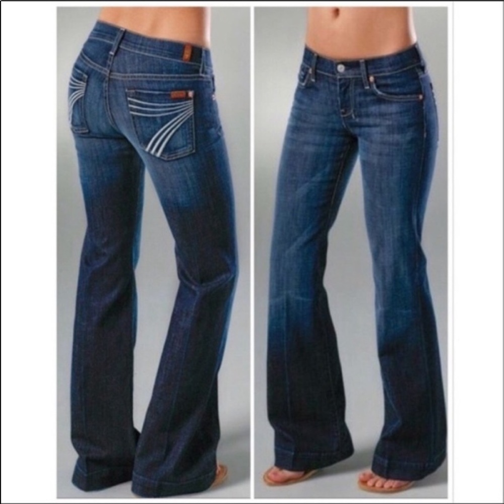 7 For All Mankind Dojo Jeans 27 x 34”